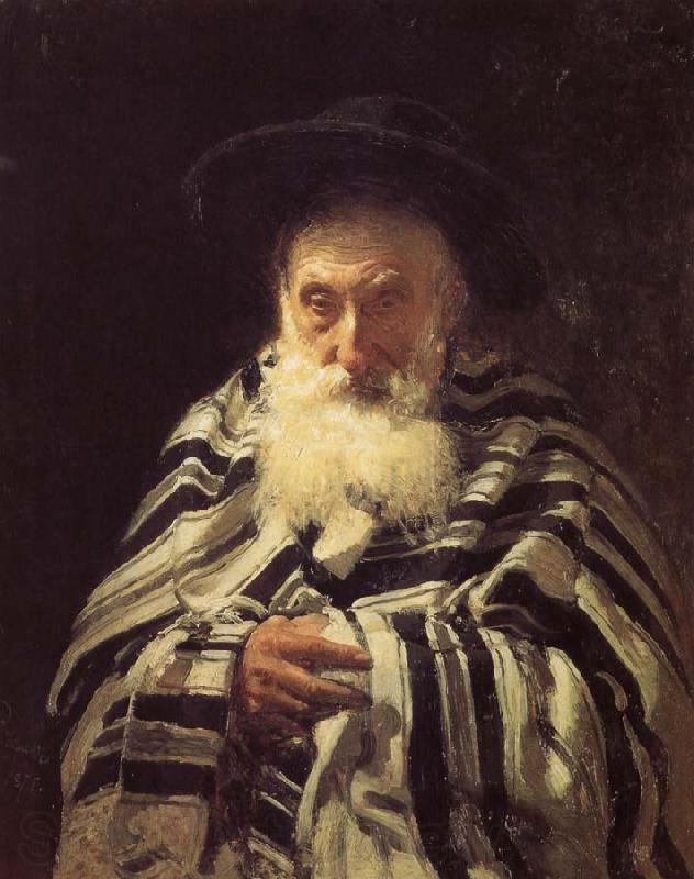 Ilia Efimovich Repin Great Jewish prayer Norge oil painting art
